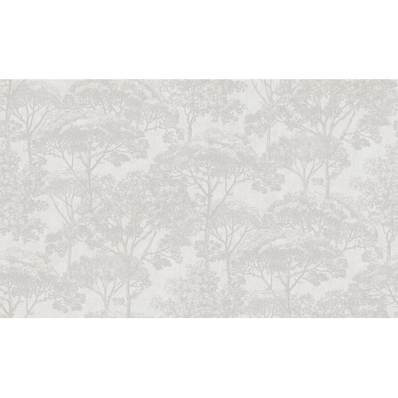 Advantage Teatro White Trees Wallpaper