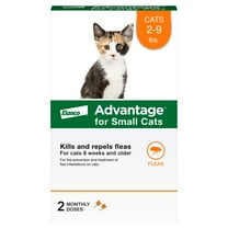 Advantage Topical Flea Treatment & Prevention For Small Cats 2-9 lbs. (2 Count)