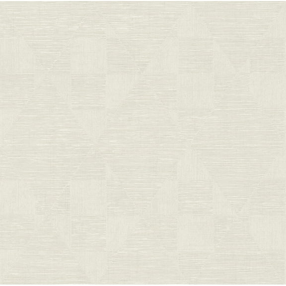 Advantage Wegener Ivory Geometric Wallpaper