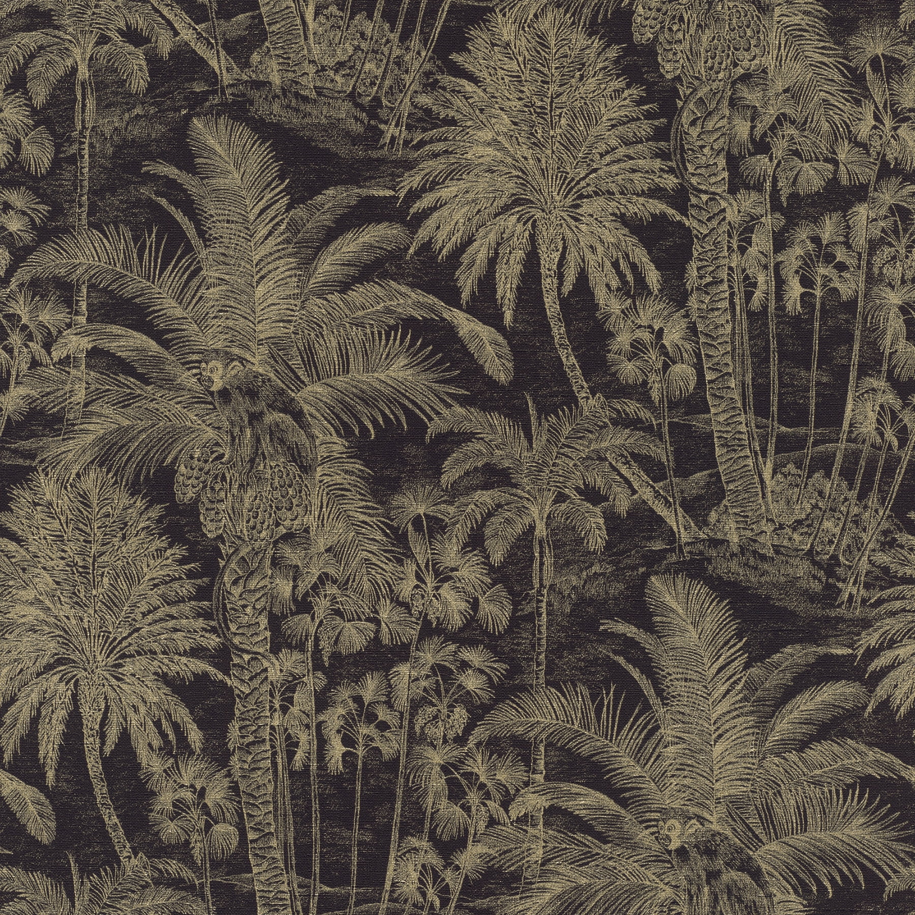 Advantage Yubi Black Palm Trees Wallpaper - Walmart.com