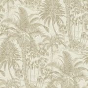 Advantage Yubi Gold Palm Trees Wallpaper