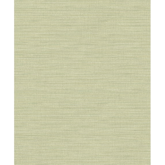 Advantage Zora Light Green Linen Texture Unpasted Non Woven Wallpaper, 21-in by 33-ft, 57.8 sq. ft.