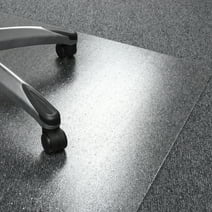 Advantagemat® Vinyl Rectangular Chair Mat for Carpets up to 1/4" - 30" x 48" Shipped Rolled