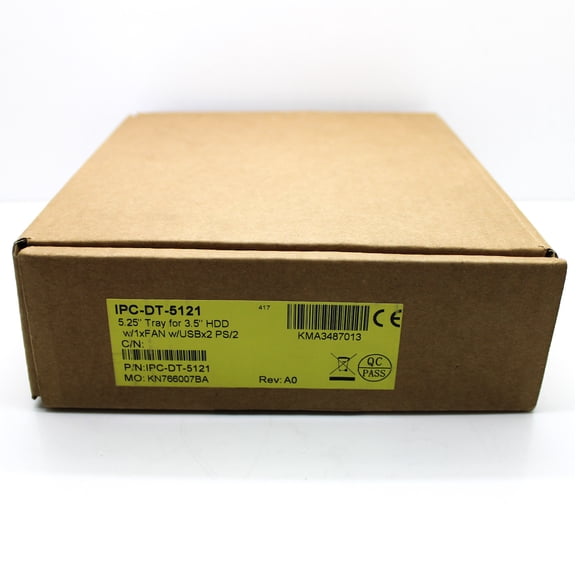 Advantech 5.25" Tray for 3.5" HDD w/ 1x Fan 2x USB PS/2 IPC-DT-5121