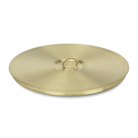 Advantech Manufacturing Test Pan Cover,Brass, 8 In,Lifting Ring CB8W/R