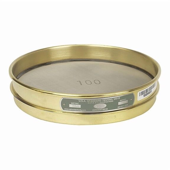 Advantech Sieve, No 100, B/S, 8 In, Half Ht 100BS8H