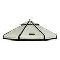 thumbnail image 1 of Advantek Pet 5 Foot Pet Gazebo Designer Market Canopy Cover Top, Beach Sand, 1 of 3
