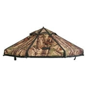 Pet Gazebo Dog Kennel Vented Replacement Cover, Dark Forest, 8-ft