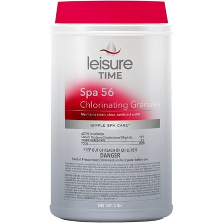 Advantis Tech E5 Leisure Time Spa 56 Chlorinating Granules 5 Lbs.