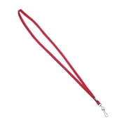 Advantus - 24/BX, Red, Deluxe Neck Lanyard with J-Hooks