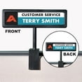 thumbnail image 1 of Advantus People Pointer Cubicle Sign, 4 1/2"H x 9"W x 5/8"D, 1 of 5