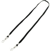 WORKSTATIONPRO Advantus, AVT76113, Face Mask Lanyard, 10 / Pack, Black