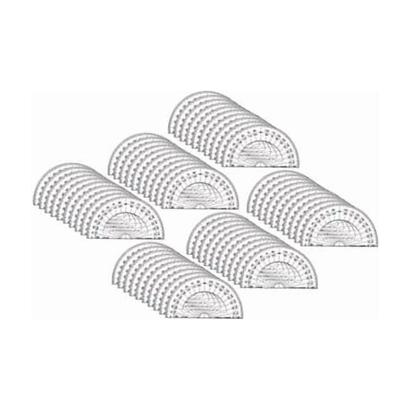Advantus CHL77104IP-5 4 in. 5 IP Plastic Protractor - Pack of 12