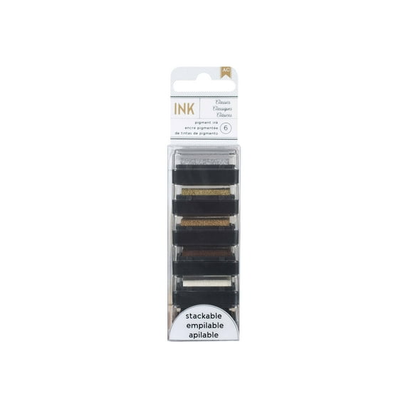 Advantus Classics Mini - Hand stamp pad (pack of 6)