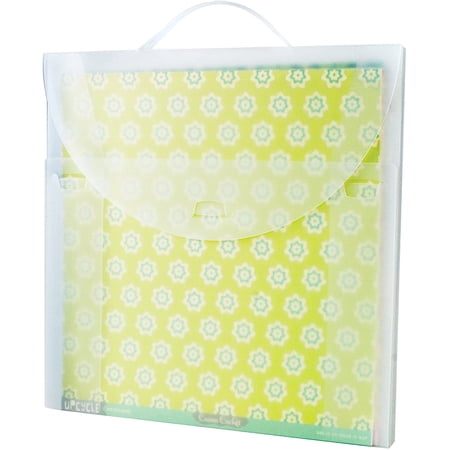 Advantus Cropper Hopper 12 x 12 inches File Organizer, Clear