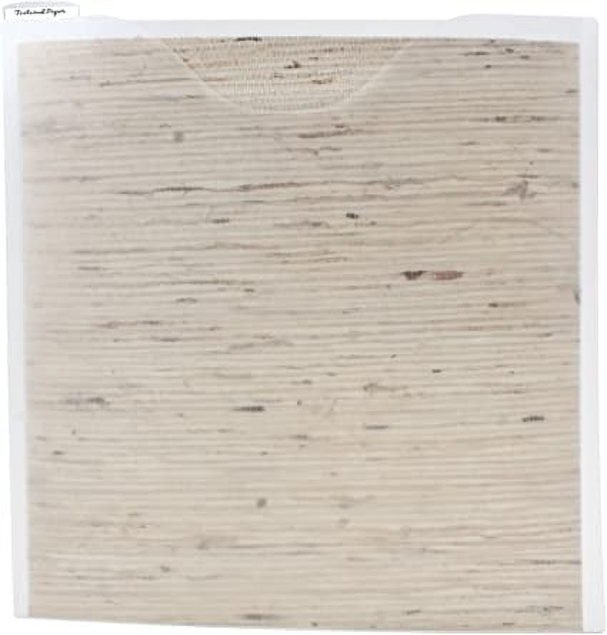 Clear Plastic Tabbed Scrapbook Paper File 3-Pack