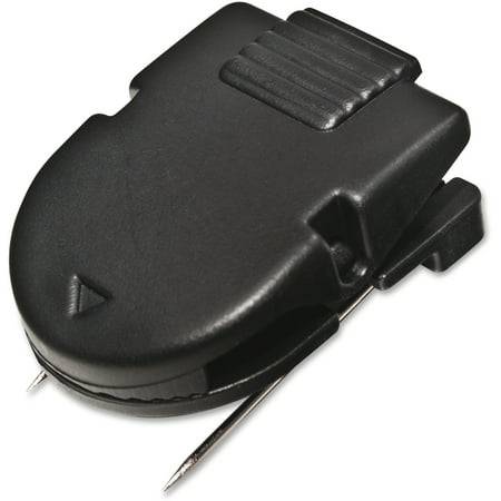 Advantus Fabric Panel Wall Binder Clips, Black, 20 Pack