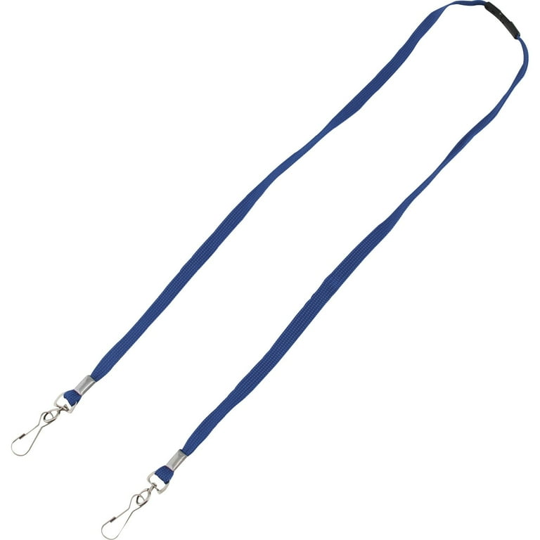 Advantus Face Mask Lanyard - 10 / Pack - J-Hook Attachment - 30 Advantus Face Mask Lanyard - 10 / Pack - J-Hook Attachment - 30