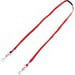 Advantus Face Mask Lanyard - 10 / Pack - 30" Length - Red | Bundle of 5