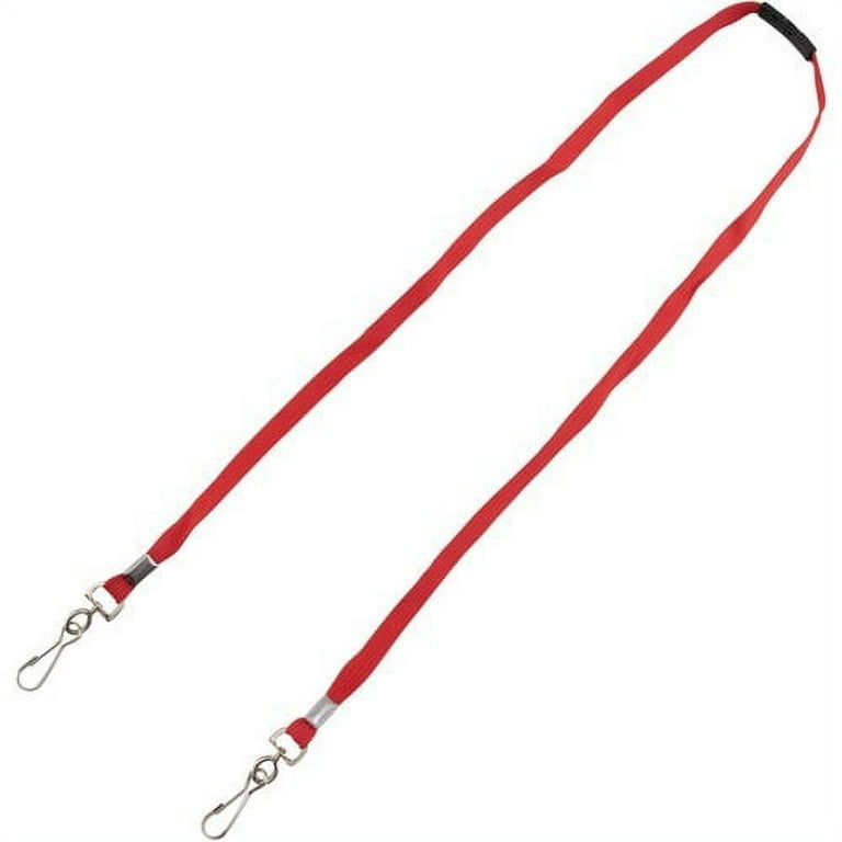 Advantus Face Mask Lanyard - 10 / Pack - J-Hook Attachment - 30 Advantus Face Mask Lanyard - 10 / Pack - J-Hook Attachment - 30