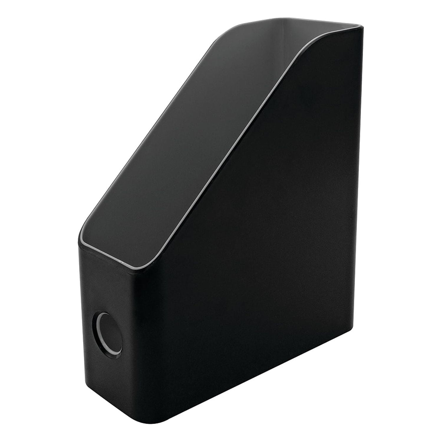 Fusion Magazine File, 3.5 x 9.5 x 12, Black/Gray Fusion Magazine File, 3.5 x 9.5 x 12, Black/Gray
