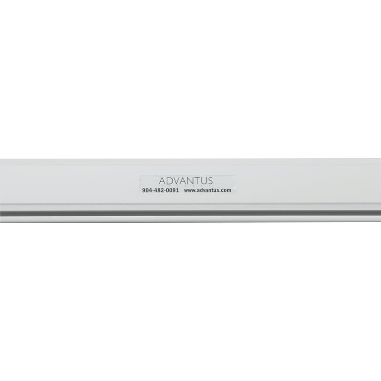 Advantus Grip-A-Strip Display Rail, 36 x 1 1/2, Aluminum Finish -  Walmart.com