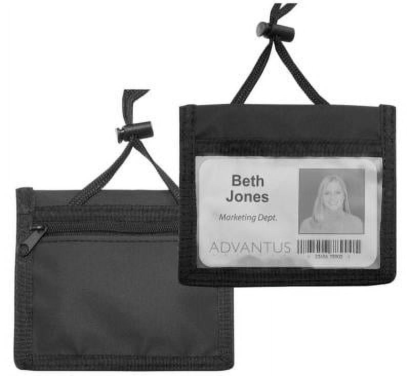 Advantus Horizontal ID/Convention Neck Pouch