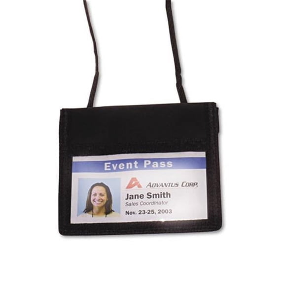 Advantus Horizontal ID/Convention Neck Pouch
