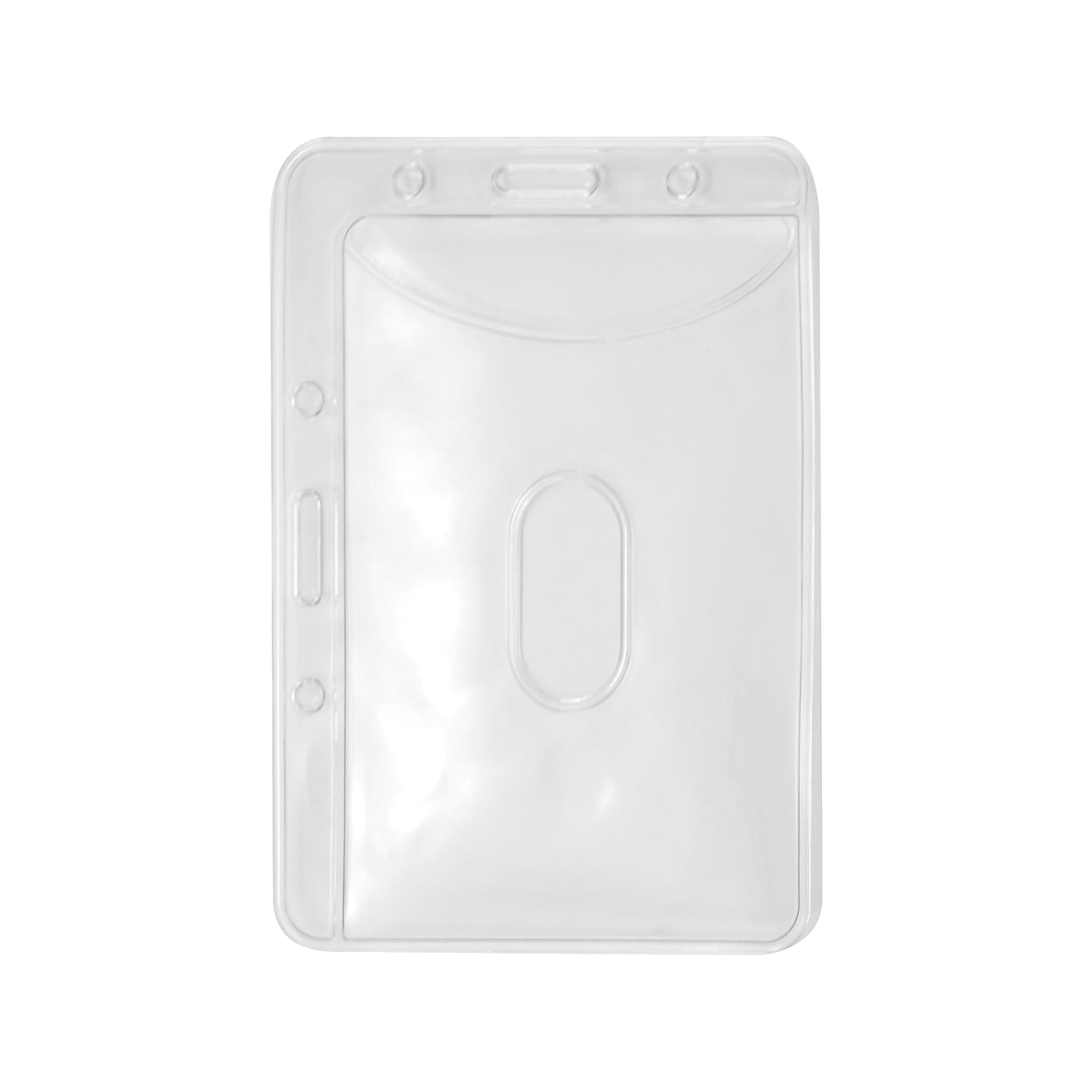 Advantus ID Badge Holder Clear 20/Pack (76096)