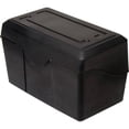 thumbnail image 1 of Advantus Index Card Holder - 5.9" x 9" x 5.5" x - Plastic - 1 Each - Black | Bundle of 10 Each, 1 of 1