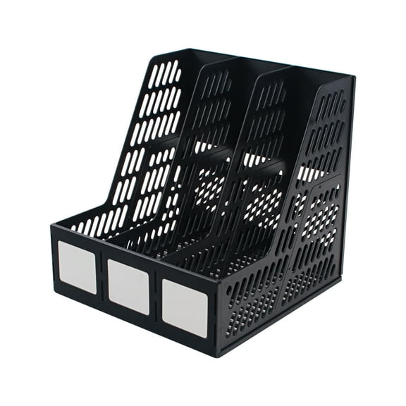Advantus Literature File, Three Slots, Black