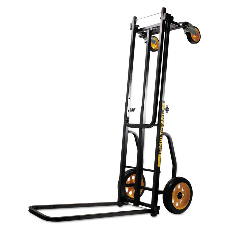 Multi-Cart 8-in-1 Cart, 500 lb Capacity, 33.25 x 17.25 x 42.5, Black Multi-Cart 8-in-1 Cart, 500 lb Capacity, 33.25 x 17.25 x 42.5, Black