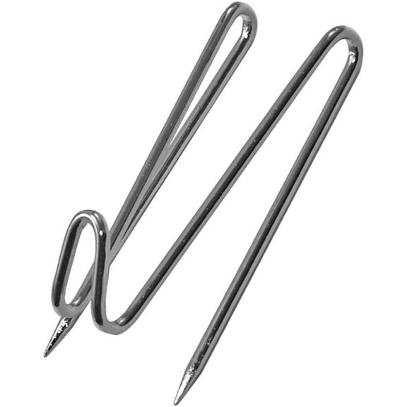 Advantus 75370 Panel Wall Wire Hooks - Silver (25 Hooks/Pack)