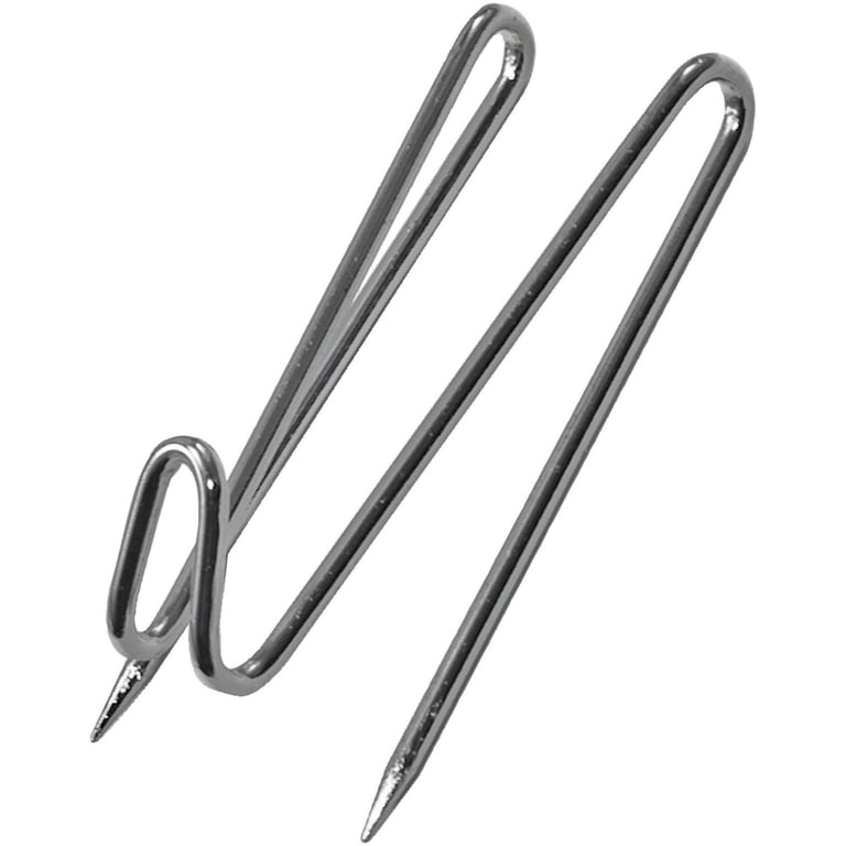 Advantus 75370 Panel Wall Wire Hooks - Silver for Cubicle Walls