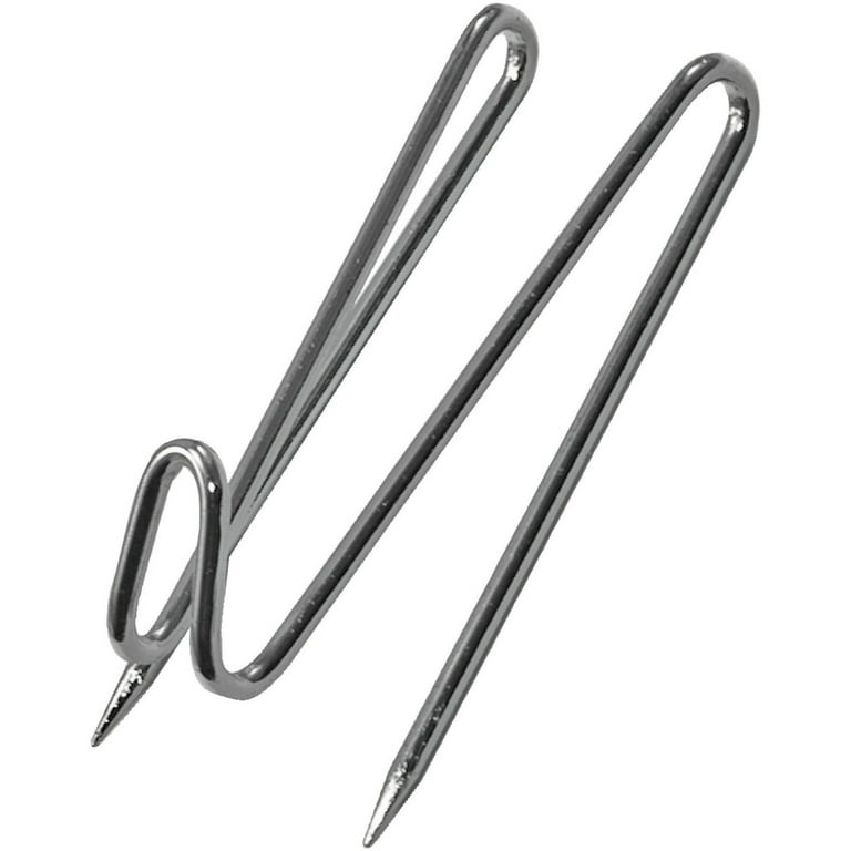 Panel Wall Wire Hooks, Silver, 25 Hooks/Pack Panel Wall Wire Hooks, Silver, 25 Hooks/Pack