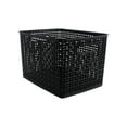 thumbnail image 1 of Advantus Plastic Weave Bin, Large, 1 of 6