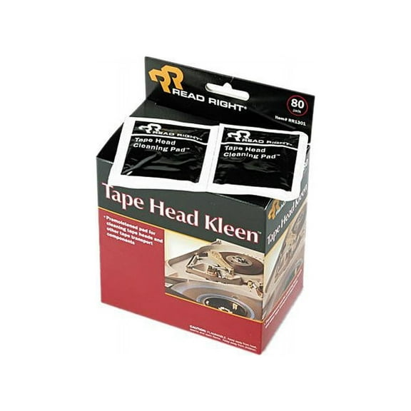 Advantus, REARR1301, Read/Right Tape Head Cleaning Pads, 80 / Box