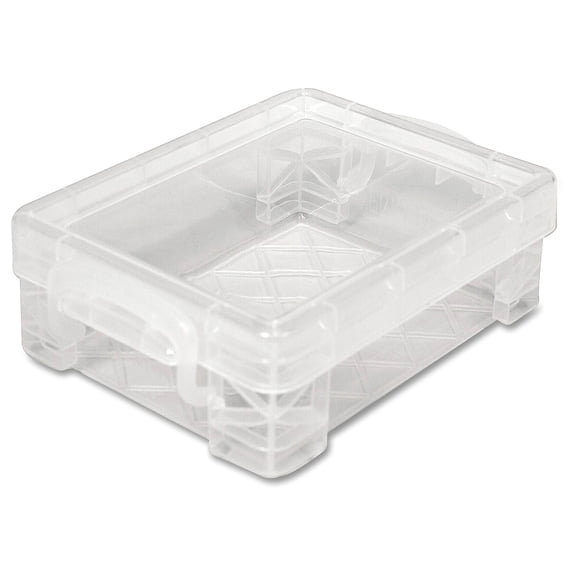 Advantus Super Stacker Crayon Box Clear 3 1/2 x 4 4/5 x 1 3/5 40311