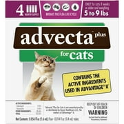 Advecta Plus Flea Treatment for Small Cat, 4 Monthly Treatments