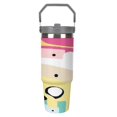 Adven_ture Ti_me Anime Tumbler With Handle And Straw Lid Insulated