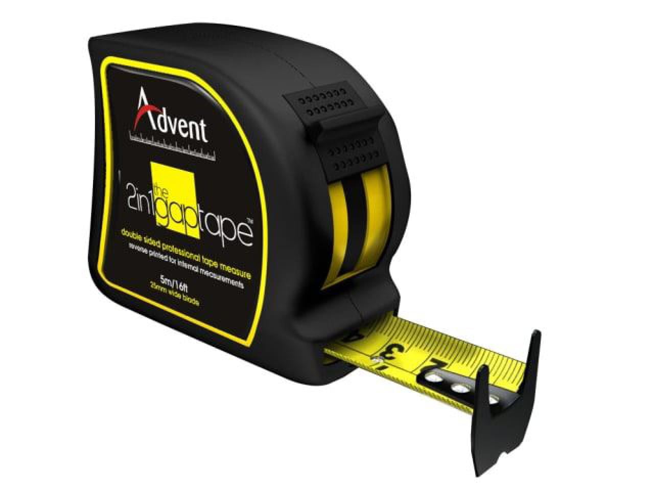 Advent - 2-In-1 Double Sided Gap Pocket Tape 5m/16ft (Width 25mm)