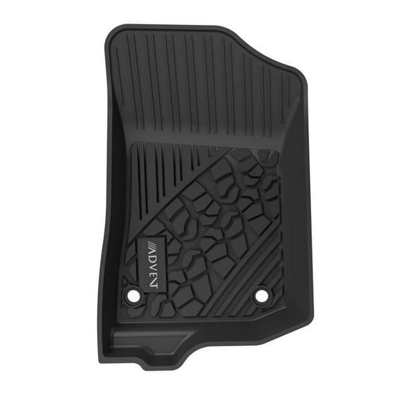 Advent ADVBNCMJNX 1 & 2 Rows Floor Liners & Floormats for 2015-2020 Jeep Cherok, Black