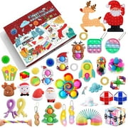 Zoiuytrg Advent Calendar 2021 Christmas Countdown Calendar 24 Days Figetsss Toys Sets Christmas Advent Calendar Fidget Toy Pack Sensory Fidget Toy Set for Xmas