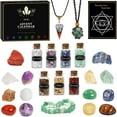 Advent Calendar 2024 24 Crystals Gemstones Countdown Calendar Natural