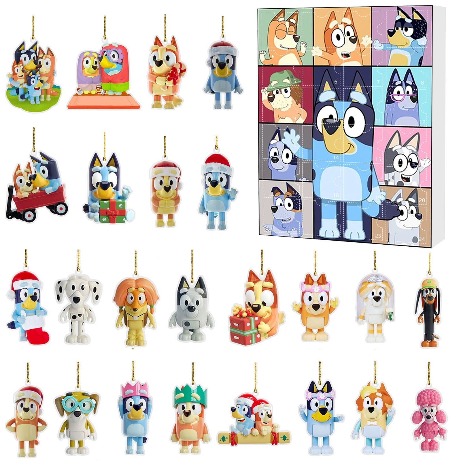 Advent Calendar 2024 Christamas Blind Box, Christmas Countdown Calendar