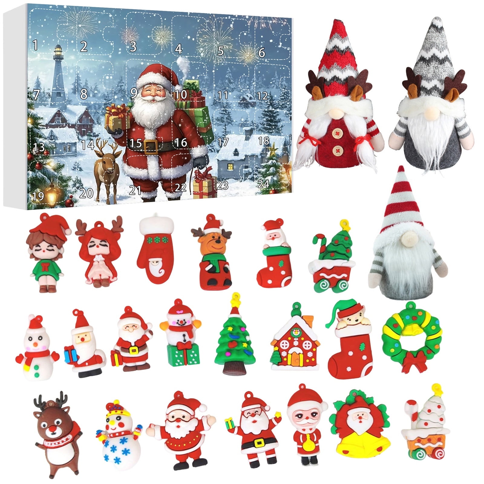 Advent Calendar 2025 Christamas Blind Box, Christmas Countdown Calendar