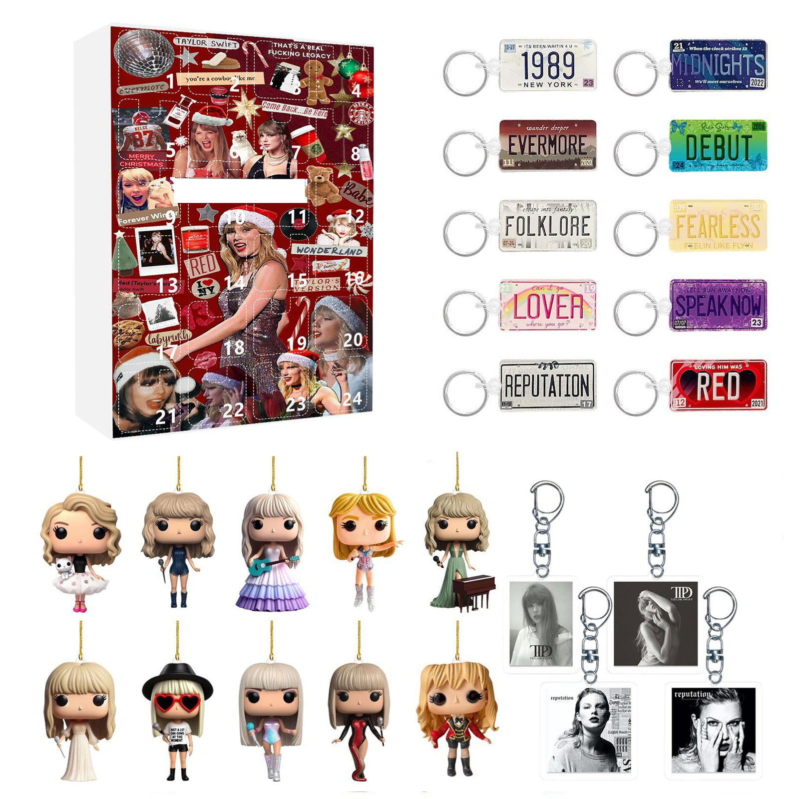 Advent Calendar 2024 Christamas Blind Box, Christmas Countdown Calendar
