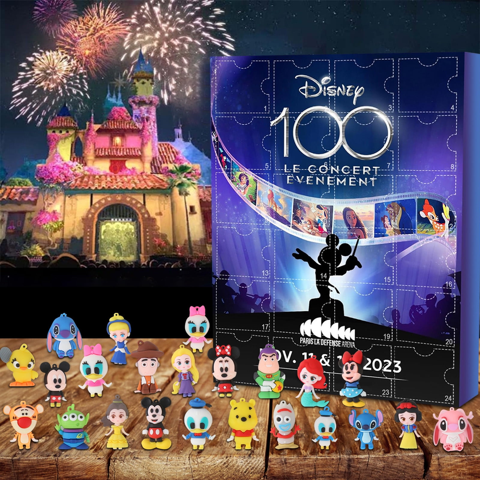 Advent Calendar 2024 Christamas Blind Box, Christmas Countdown Calendar