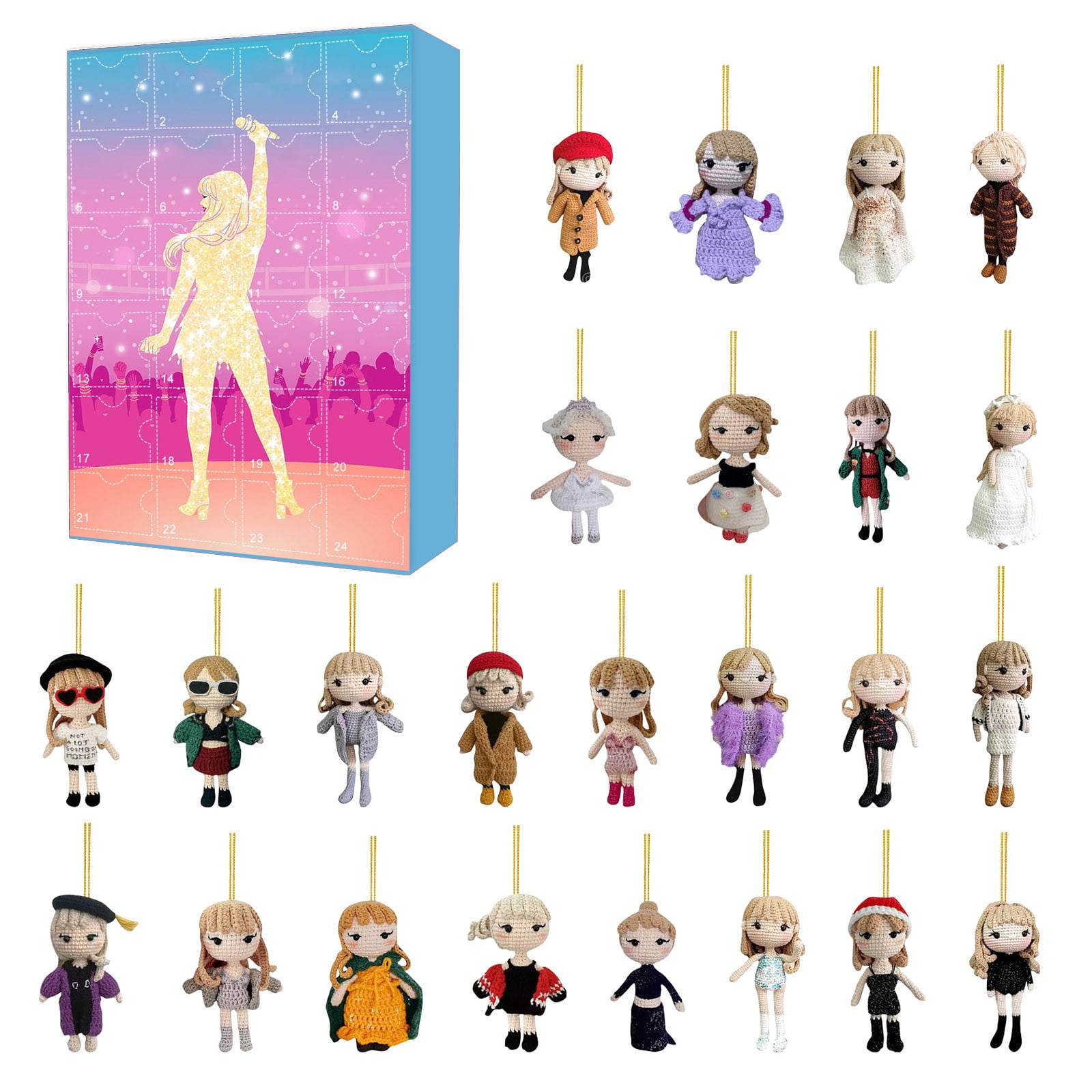 Advent Calendar 2024 Christamas Blind Box Contains 24 Gifts, Christmas ...