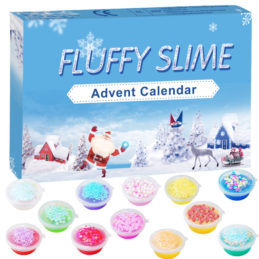Advent Calendar Kids Girls Advent Calendar 2021 Slime Christmas